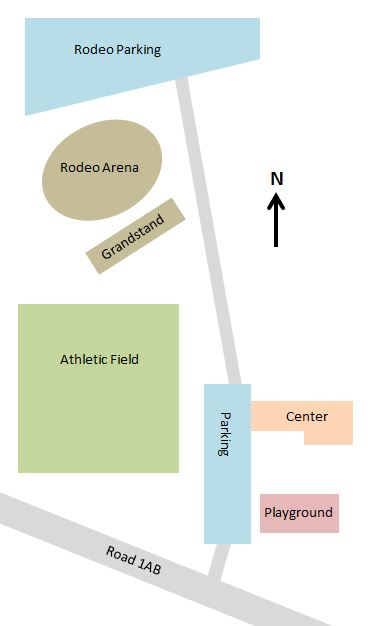Clark Pioneer Recreation Center Grounds Map